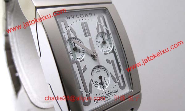 ブルガリBvlgari 腕時計激安 レッタンゴロクロノ 新品メンズ RTC49WSSD