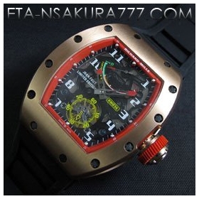 リシャール・ミル 新作良い腕時計フェリペ・マッサ Asian 21600振動新品