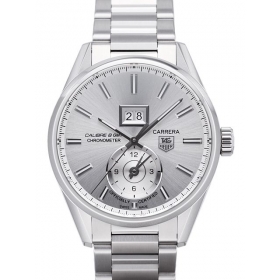 時計 偽物 ブランド安い | タグホイヤー カレラ 価格グランドデイト GMT キャリバー8 WAR5011.BA0723