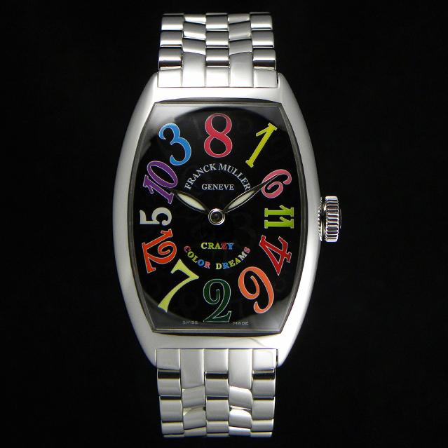 グラハム 時計 スーパー コピー 商品 - フランクミュラー トノウカーベックス カラードリームス クレイジーアワーズ 5850CHCOLDREAMS