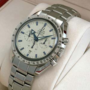 パワーバランス 時計 偽物買取 - オメガ 高級スーパーコピー時計スピードマスター ブロードアロー　ホワイト文字盤 3551-20