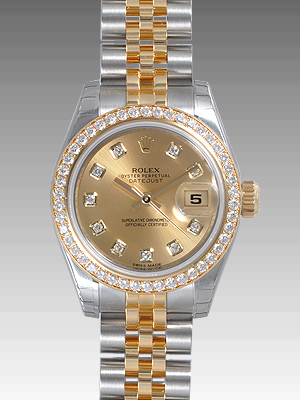 ROLEX デイトジャスト 179383G シャンパン