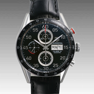 腕 時計 メンズ 人気 ブランド - タグ·ホイヤー カレラタキメーター クロノデイデイト CV2A10.FC6235