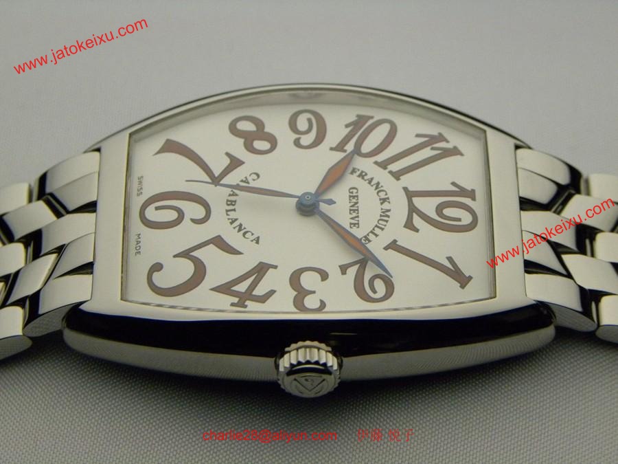 腕時計 コピー FRANCK MULLER フランクミュラー カサブランカサハラホワイト 6850SAHA
