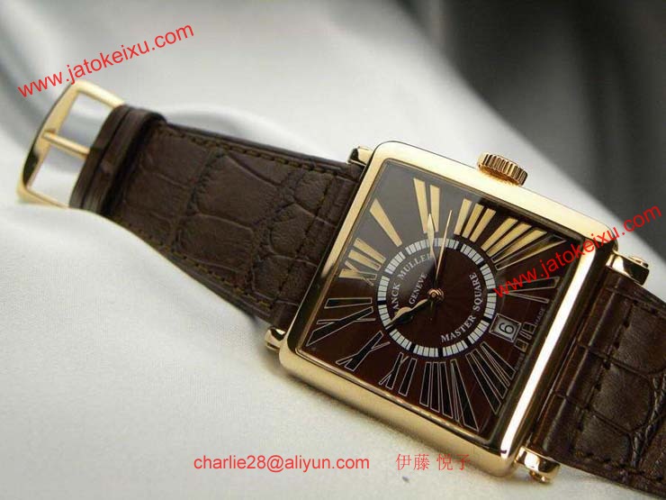 腕時計 コピー FRANCK MULLER フランクミュラー 激安 マスタースクエア 6000HSCDTRELIEF