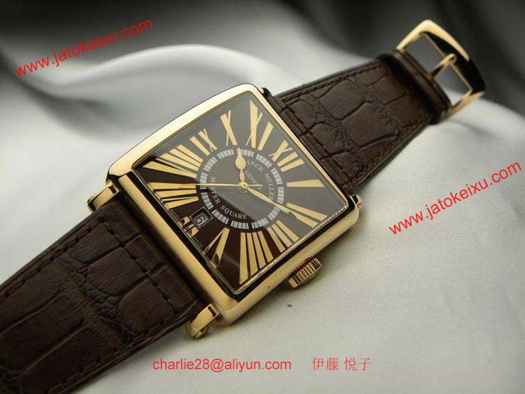 腕時計 コピー FRANCK MULLER フランクミュラー 激安 マスタースクエア 6000HSCDTRELIEF