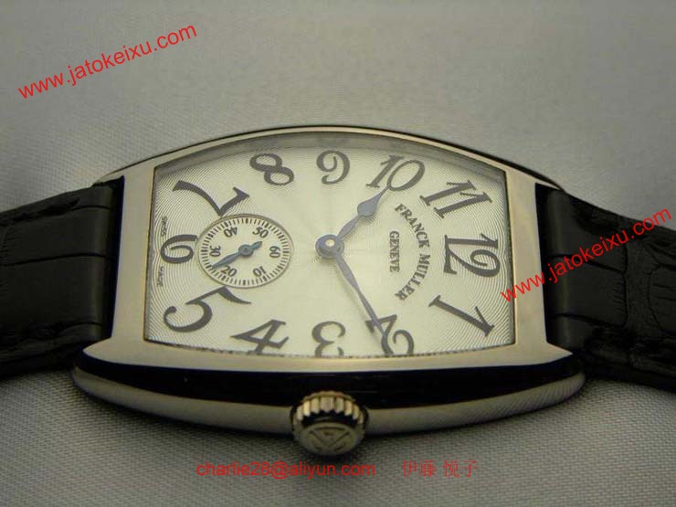 腕時計 コピー FRANCK MULLER フランクミュラー トノウカーベックス スモールセコンド 7500S6