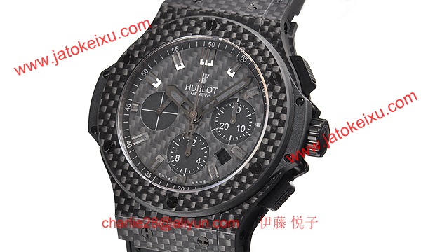 (HUBLOT)ウブロ スーパーコピー ビッグバン オールブラック カーボン 301.QX.1740.GR