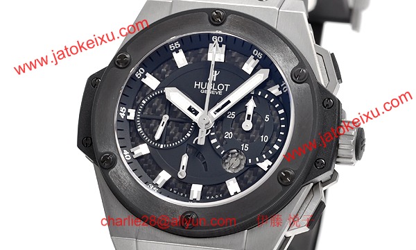 (HUBLOT)ウブロ スーパーコピー キングパワー スプリットセコンド ジルコニウム 709.ZM.1770.RX