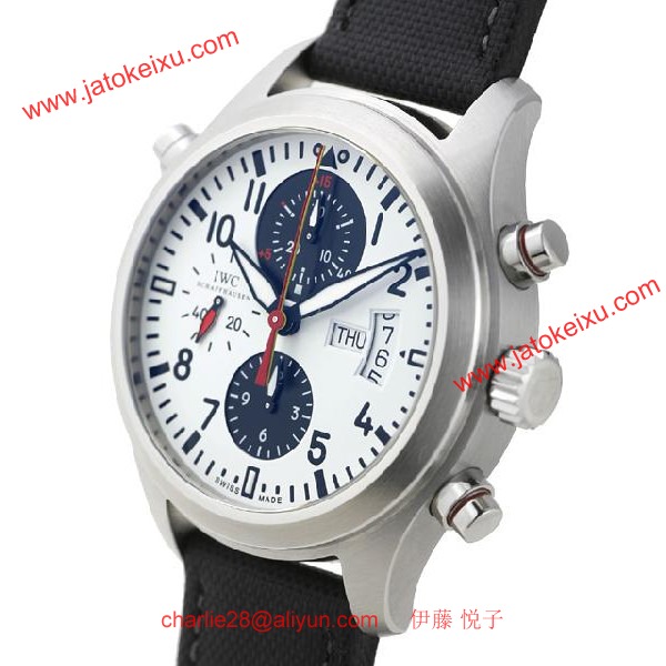 IWC スーパーコピー パイロットウォッチ ダブルクロノ 2008DFB限定IW371803