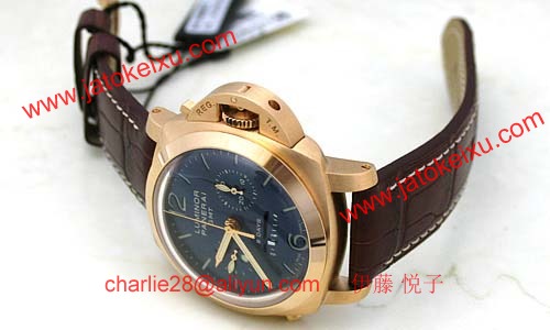 パネライ(PANERAI) ルミノールスーパー時計コピー1950 8デイズクロノ モノプルサンテGMT PAM00277