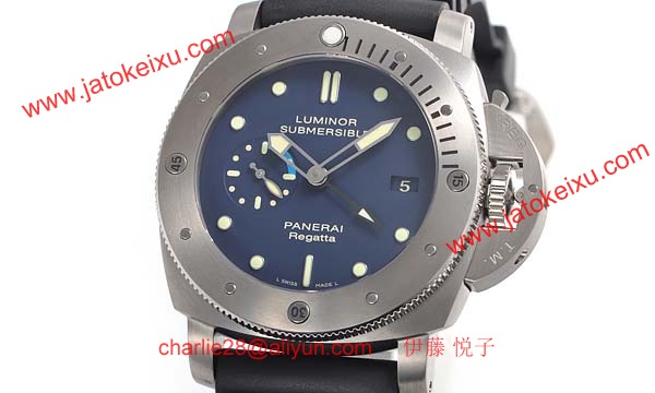 パネライ(PANERAI) ルミノールスーパー時計コピー1950 サブマーシブル レガッタ 3デイズgmt PAM00371