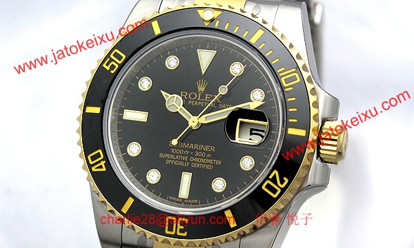 ロレックス(ROLEX) 時計 サブマリーナデイト 116613GLN