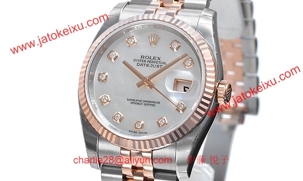 ロレックス(ROLEX) 時計 デイトジャスト 116231NG