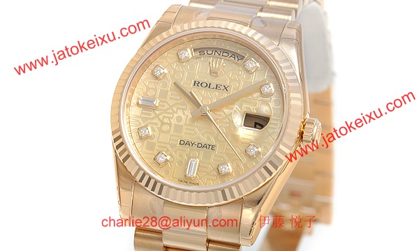 ロレックス(ROLEX) 時計 デイデイト 118238NCA