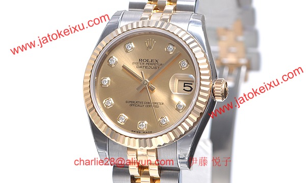 ロレックス(ROLEX) 時計 デイトジャスト 178273G