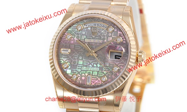 ロレックス(ROLEX) 時計 デイデイト 118238NCA