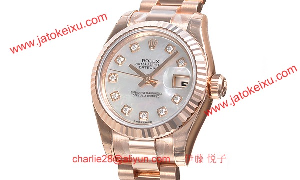 ロレックス(ROLEX) 時計 デイトジャスト 179175NG