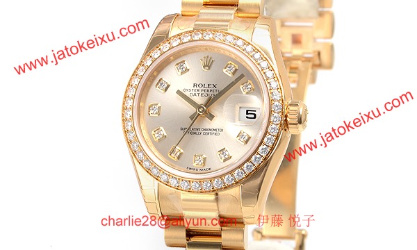 ロレックス(ROLEX) 時計 デイトジャスト 179138G