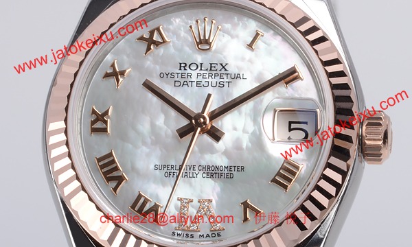 ロレックス(ROLEX) 時計 デイトジャスト 178271NR