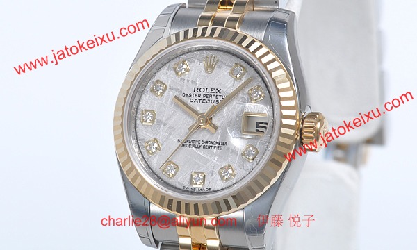 ロレックス(ROLEX) 時計 デイトジャスト 179173G