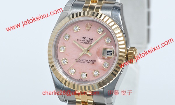 ロレックス(ROLEX) 時計 デイトジャスト 179173OPG