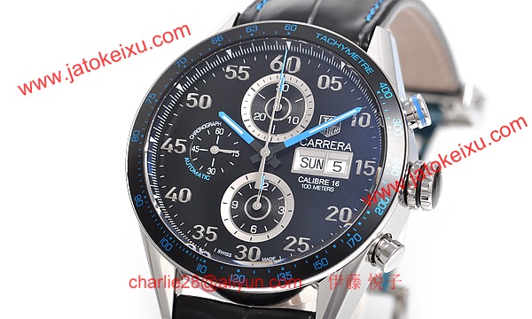 人気 タグ·ホイヤー腕時計偽物 カレラタキメーター クロノデイデイト CV2A1C.FC6272