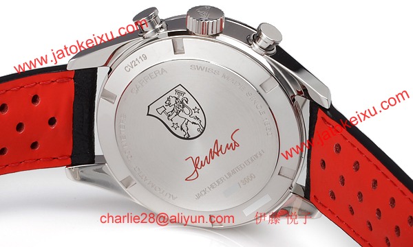 人気 タグ·ホイヤー腕時計偽物 カレラクロノ キャリバー17 ジャックホイヤー CV2119.FC6310