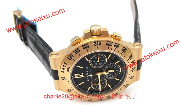 Bvlgari ブルガリ時計偽物 コピー ディアゴノプロフェッショナルタキメトリッククロノ CH40GLDTA