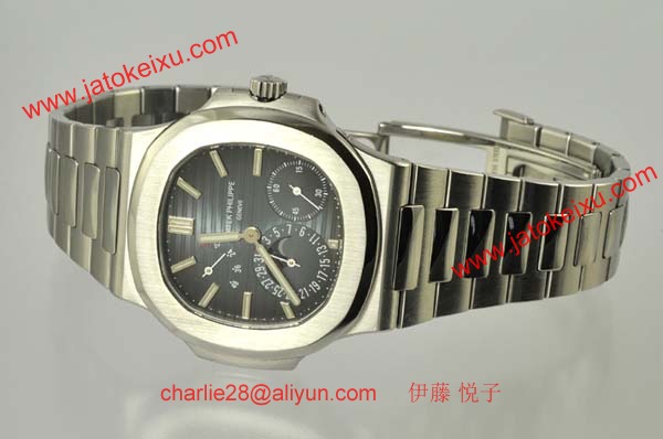 パテックフィリップ 腕Patek Philippeノーチラス パワーリザーブ ムーンフェイズ 5712/1A