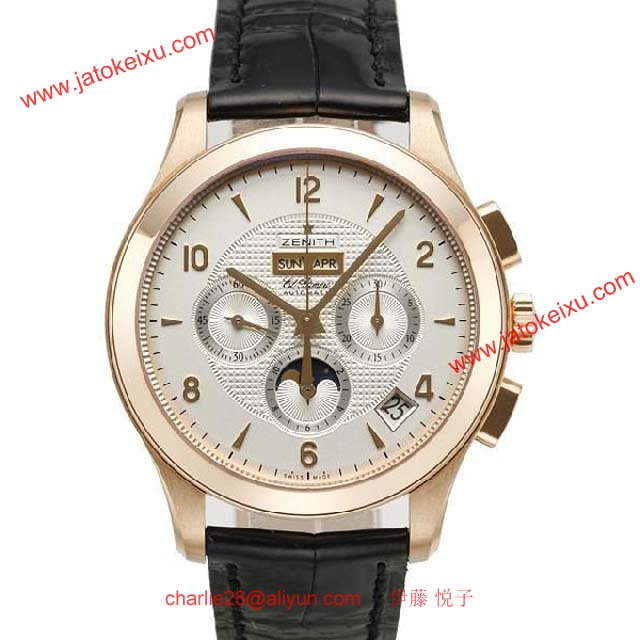 ゼニス 腕時計コピー人気ブランド　クラス ムーンフェイズ18.0510.4100/02.C492.GB_(