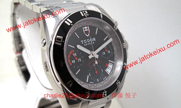 Tudor チュードル 時計人気コピースーパーコピ グランツアー クロノ Ref.20350N_