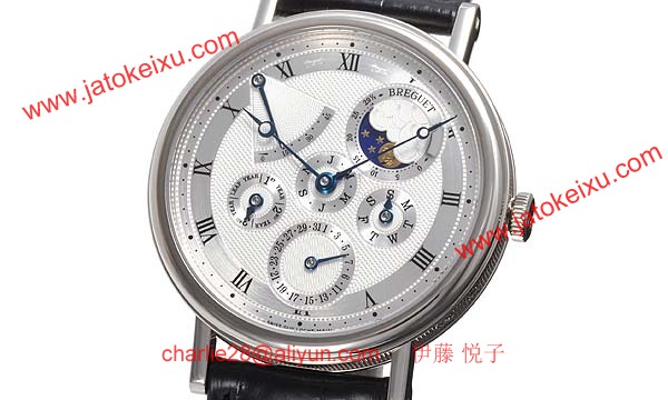 ブレゲ 時計人気 Breguet 腕時計 パーペチュアルカレンダー パワーリザーブ 5327BB/1E/9V6