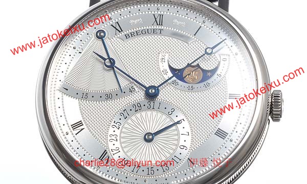 ブレゲ 時計人気 Breguet 腕時計 クラシック パワーリザーブ ムーンフェイズ 7137BB/11/9V6